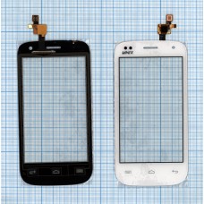 Сенсорное стекло (тачскрин) Fly IQ445 Genius белое