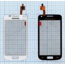 Сенсорное стекло (тачскрин) Samsung Galaxy W GT-I8150 белое