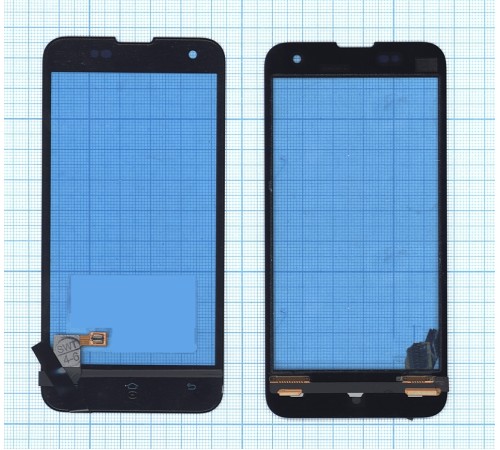 Тачскрин (сенсорное стекло) Xiaomi Mi-2 черный