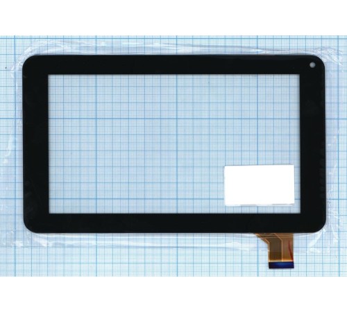 Сенсорное стекло (тачскрин) Digma iDj7n;  DEXP Ursus Z170 Kid's; Supra M741 M742 черный (30 pin)