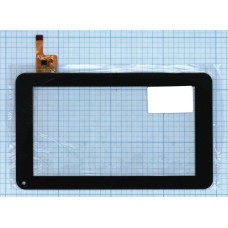 Сенсорное стекло (тачскрин) FPC-TP070011(DR1334)-01 черное