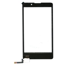 Сенсорное стекло (тачскрин) Nokia XL Dual sim черный