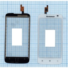 Сенсорное стекло (тачскрин) Lenovo A516 белое