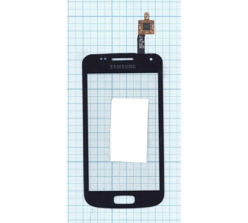 Сенсорное стекло (тачскрин) Samsung Galaxy W GT-I8150 черное