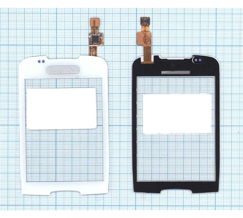 Сенсорное стекло (тачскрин) Samsung Galaxy Mini GT-S5570 белое