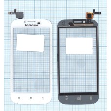 Сенсорное стекло (тачскрин) Lenovo A706 белое
