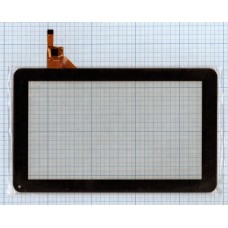 Сенсорное стекло (тачскрин) CHINA (12 pin) CS3849 9" черное