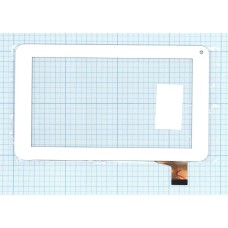 *SALE* Сенсорное стекло (тачскрин) DNS E76 белое [T0150-2]