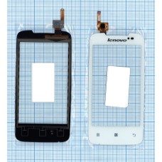 Сенсорное стекло (тачскрин) Lenovo A390 белое