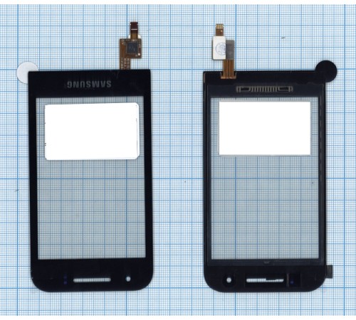 Сенсорное стекло (тачскрин) Samsung GT-S5820 черное