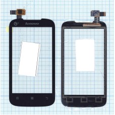 Сенсорное стекло (тачскрин) Lenovo A369i черное
