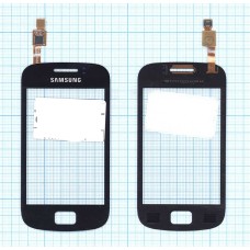 Сенсорное стекло (тачскрин) Samsung Galaxy Mini 2 GT-S6500 черное