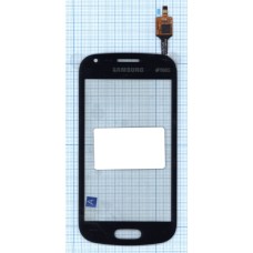 Сенсорное стекло (тачскрин) Samsung Galaxy Trend Plus GT-S7580 черное