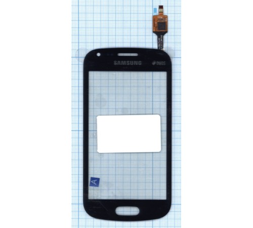 Сенсорное стекло (тачскрин) Samsung Galaxy Trend Plus GT-S7580 черное