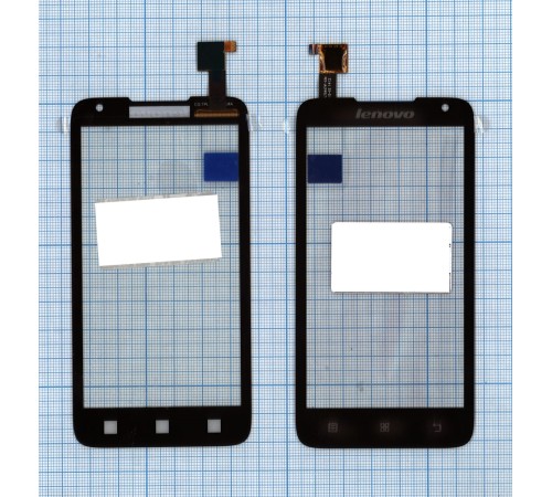 Сенсорное стекло (тачскрин) Lenovo A526 черное