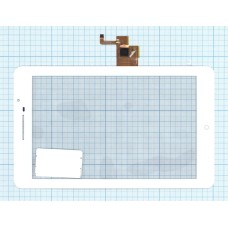 Сенсорное стекло (тачскрин) FPC - YCTP70002FD V1 белый