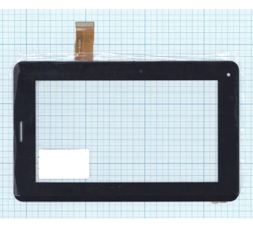 Сенсорное стекло (тачскрин) JQFP07006A черное