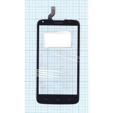 Сенсорное стекло (тачскрин) Huawei Ascend G710 черное