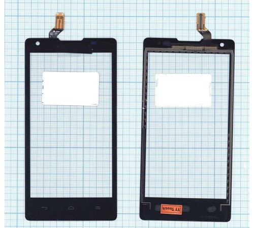 Сенсорное стекло (тачскрин) Huawei Ascend G700 черное