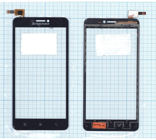 Сенсорное стекло (тачскрин) Lenovo S850 черное