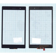 Сенсорное стекло (тачскрин) Sony Xperia Z3 tablet compact черное