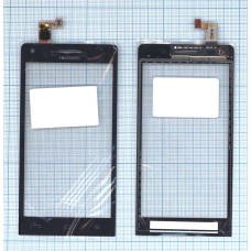 Сенсорное стекло (тачскрин) Huawei Ascend G6 черный