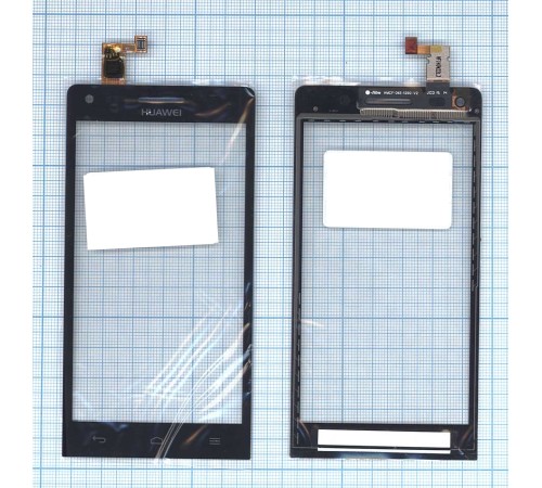 Сенсорное стекло (тачскрин) Huawei Ascend G6 черный