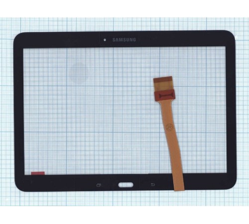 Сенсорное стекло (тачскрин) Samsung Galaxy Tab 4 10.1 SM-T530 черное