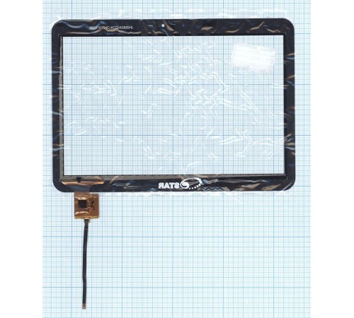 Сенсорное стекло (тачскрин) F-WGJ10154-J-V1 черный