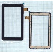Сенсорное стекло (тачскрин) FM703906KD черное