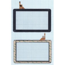 Сенсорное стекло (тачскрин) MF-195-090F-4 черное
