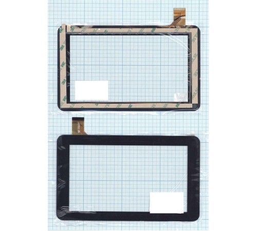 Сенсорное стекло (тачскрин) HK70DR2201 черное