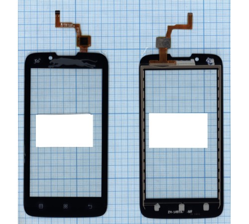 Сенсорное стекло (тачскрин) Lenovo A328 черное