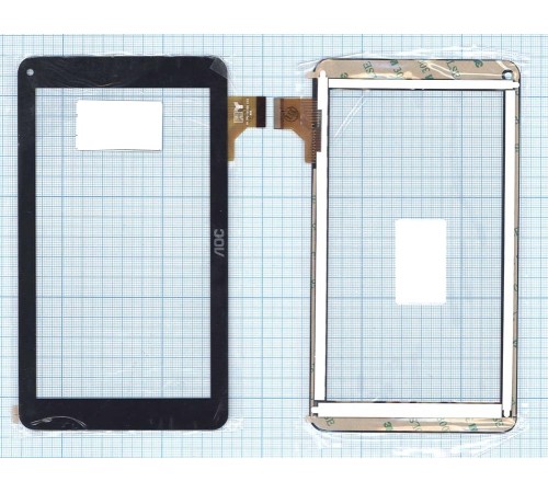 Сенсорное стекло (тачскрин) ZHC-283A черное