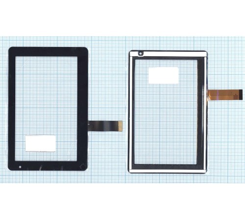 Сенсорное стекло (тачскрин) HLD-PG709S черное