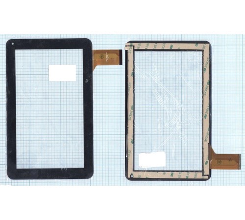 Сенсорное стекло (тачскрин) CZY6439A01-FPC черное