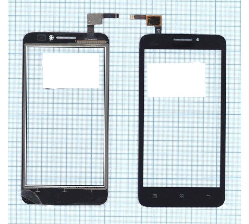 Сенсорное стекло (тачскрин) Lenovo A606 черное