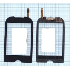 Сенсорное стекло (тачскрин) Samsung Corby GT-S3650 черное