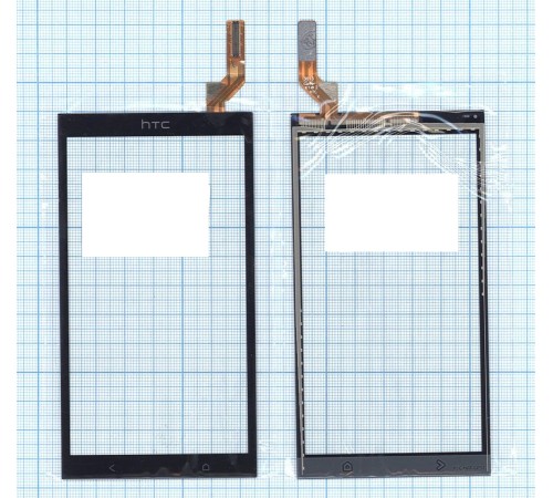 Сенсорное стекло (тачскрин) HTC Desire 700 черное