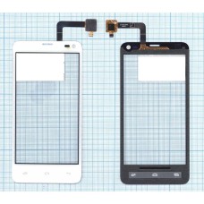Сенсорное стекло (тачскрин) Fly IQ4416 ERA Life 5 4,5" белый