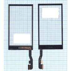 Сенсорное стекло (тачскрин) HTC One mini 2 черное