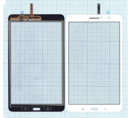Сенсорное стекло (тачскрин) Samsung Galaxy Tab Pro 8.4 SM-T320 белое