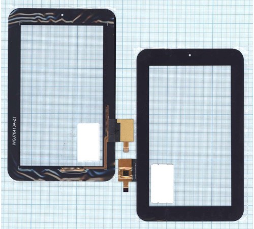 Сенсорное стекло (тачскрин) Oysters T7d 3G черный