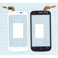 Сенсорное стекло (тачскрин) Fly IQ443 Trend белое