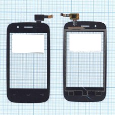 Сенсорное стекло (тачскрин) Explay N1 черное