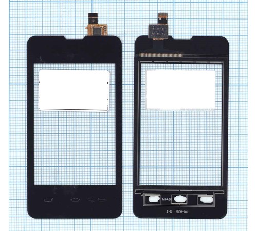 Сенсорное стекло (тачскрин) Explay A351 Solo черное
