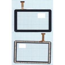 Сенсорное стекло (тачскрин) DH-0918A1-PG-FPC058 черное