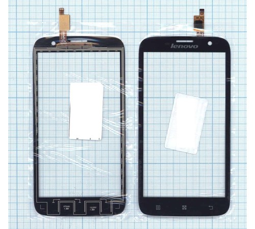 Сенсорное стекло (тачскрин) Lenovo A859 черное