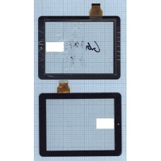 Сенсорное стекло (тачскрин) GG804S черный