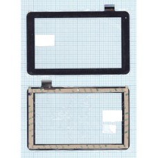 Сенсорное стекло (тачскрин) HS1286-V090 черное